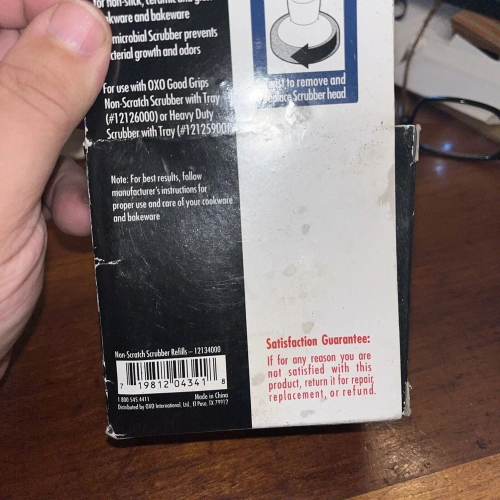 New OXO Good Grips Non-Scratch‎ Scrubber Refills (3 Inch Diameter)
